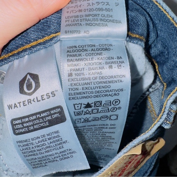 Women’s Levi’s Medium Wash Denim ‘94 Baggy Relaxed Loose Fit Jeans size 32 - Picture 5 of 7